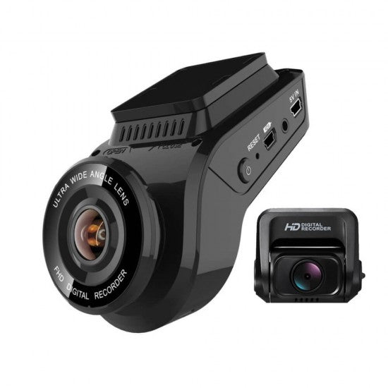 VIMEL Dual Dash Camera GPS WIFI 4K Car 