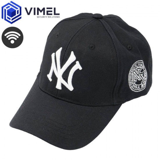 Wireless Spy Head Cap WIFI Camera Hidden Wearable Device