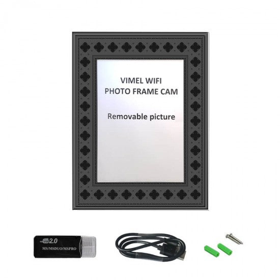 Spy IP Camera Photo Frame WIFI Motion activated