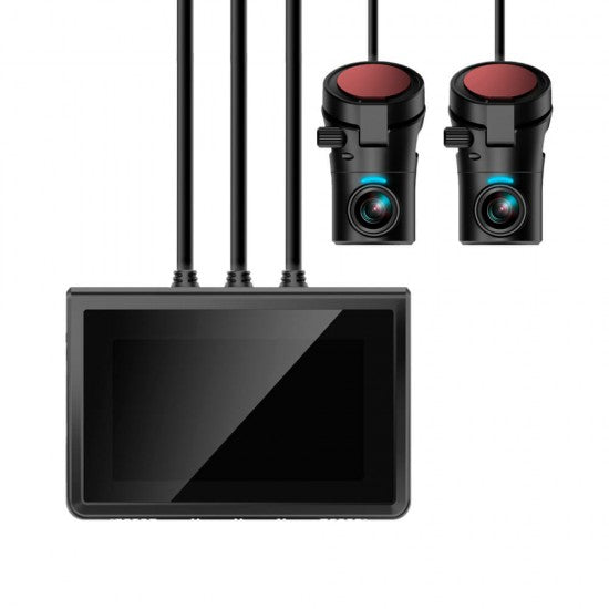 Dual Dash WIFI Camera OBD2 Super Capacitor with Parking Mode