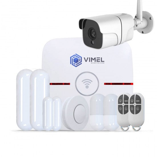 Wireless 4G Alarm Home System WIFI Security Camera