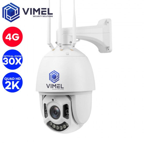 Professional 4G Security PTZ Camera 30X Optical Zoom