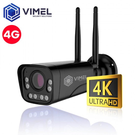24/7 4G Security Camera ULTRA HD 4K