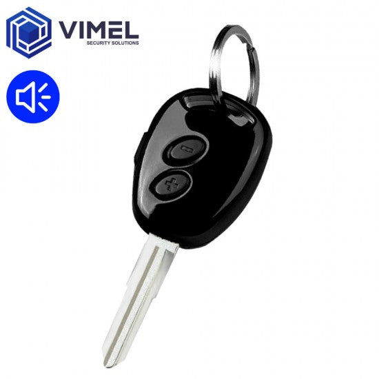 Hidden voice recorder keyring car remote control