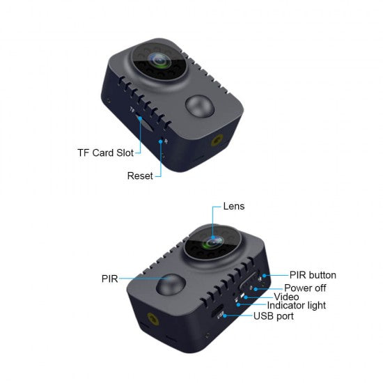 Mini Spy PIR Sensor Camera
