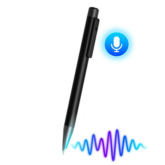 Voice Activated Pen Recorder - Hidden USB-C Playback