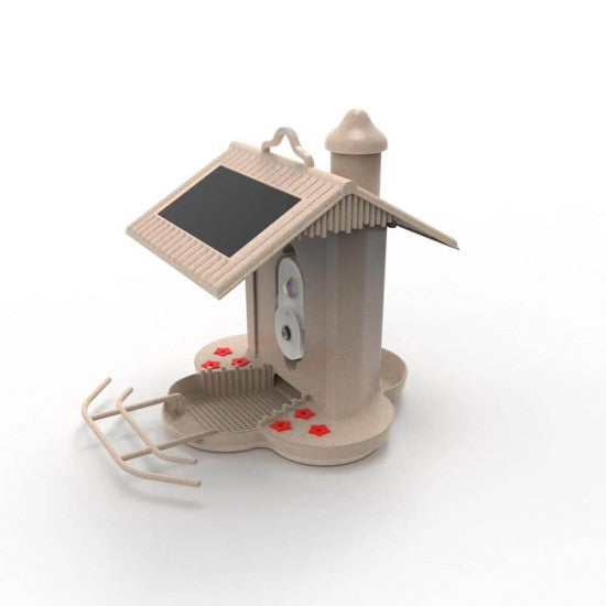 Smart Outdoor Solar Bird Feeder Camera with LIVE VIEW Monitoring