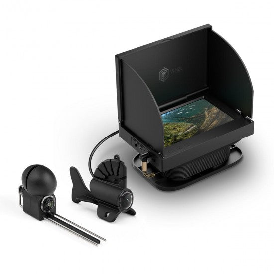 Deep-Drop Underwater Fishing Camera - 220° Wide-Angle with 30m Reach