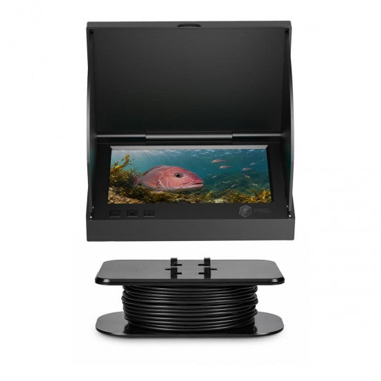 Deep-Drop Underwater Fishing Camera - 220° Wide-Angle with 30m Reach