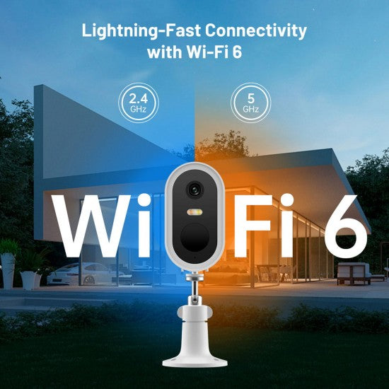 Dual-Band Wireless Security System - 2K, 4 Channel Hub