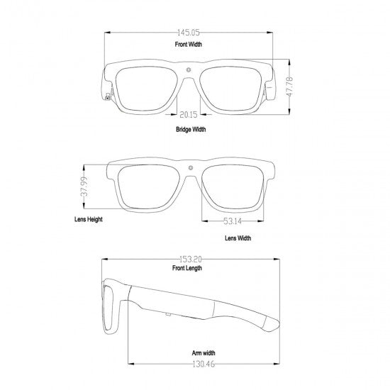 WiFi Spy Camera Sunglasses - 1080p Live Video &amp; 32GB Memory