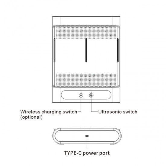 Wireless Charger Voice Recorder Blocker - Neutralise Microphones