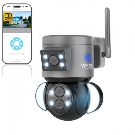 24/7 WIFI Security Triple Camera 10X