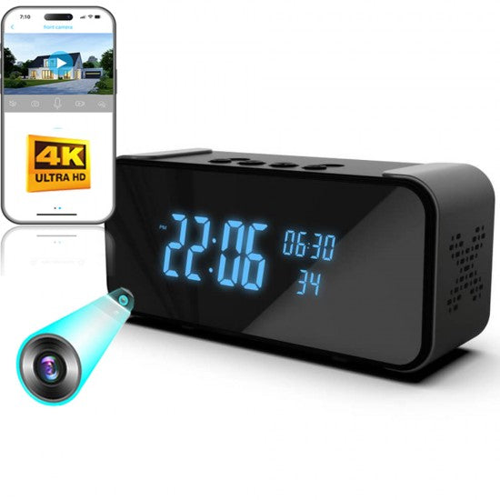 Wireless Bluetooth Speaker Clock Camera