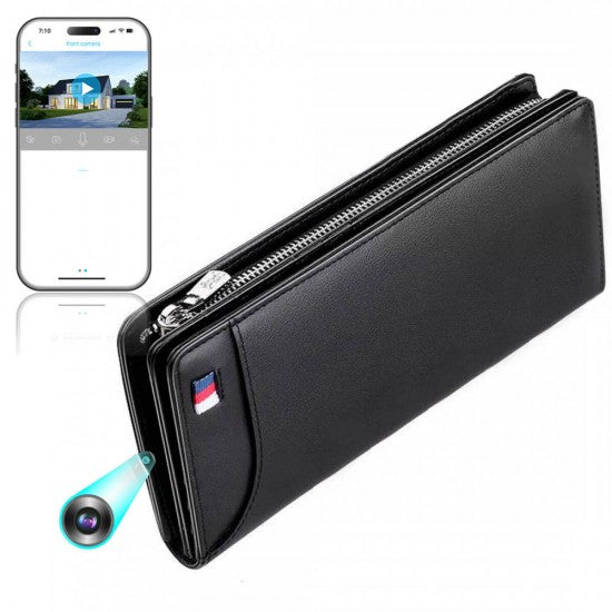 Real LIVE View 4K Notebook Spy Camera